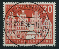 BRD BUND 1956 Nr 230 Zentrisch Gestempelt X64263A - Gebruikt