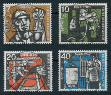 BRD BUND 1957 Nr 270-273 Zentrisch Gestempelt Charlottenburg X642696 - Used Stamps