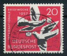 BRD BUND 1957 Nr 276 Zentrisch Gestempelt X64269A - Used Stamps