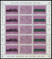 SCHWEIZ BLOCK KLEINBOGEN 1980-1989 Nr 1214-1215 X66EC0E - Blocs & Feuillets