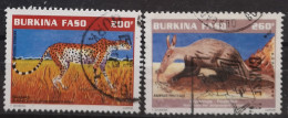 Burkina Faso 1998 Wildtiere Mi 1503/07° Gestempelt Nur Dier 2v Säuger Im Angebot - Burkina Faso (1984-...)