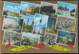 °°° 31147 - SERBIA - POZDRAV IZ BEOGRADA - 1983 With Stamps °°° - Serbie