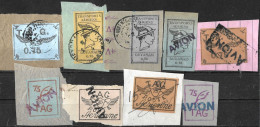 238 - FRANCE - GUYANA - 1920 - AIR MAIL - CANCELLED - FULL SET - FORGERIES FAUX FALSCHEN - Other & Unclassified