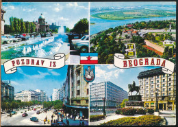 °°° 31148 - SERBIA - POZDRAV IZ BEOGRADA - 1986 With Stamps °°° - Serbien