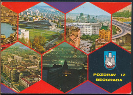 °°° 31150 - SERBIA - POZDRAV IZ BEOGRADA - 1986 With Stamps °°° - Serbia