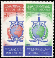 Saudi Arabia 1974 50th Anniversary (1973) Of International Criminal Police Organisation Unmounted Mint. - Saudi-Arabien