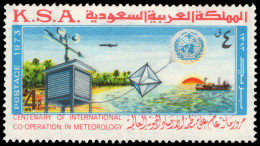 Saudi Arabia 1975 Centenary (1973) Of World Meteorological Organisation Unmounted Mint. - Saoedi-Arabië