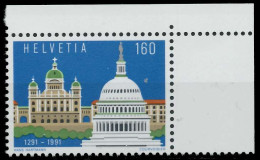 SCHWEIZ 1991 Nr 1442 Postfrisch ECKE-ORE X696F9E - Unused Stamps