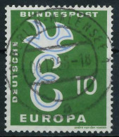 BRD BUND 1958 Nr 295 Zentrisch Gestempelt X69B3EA - Oblitérés
