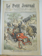 Le Petit Journal N°765 – 16 Juillet 1905 – Automobile Du Marquis De San Ginès – Plage De Sainte-Cécile - Le Petit Journal