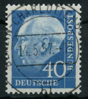 BRD BUND DS HEUSS 2 Nr 260v Zentrisch Gestempelt X69B402 - Used Stamps