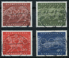 BRD BUND 1960 Nr 332-335 Zentrisch Gestempelt X69B46A - Used Stamps