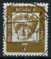 BRD BUND DS BED. DEUTSCHE Nr 348y Zentrisch Gestempelt X69B4AA - Used Stamps