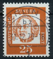 BRD BUND DS BED. DEUTSCHE Nr 353y Zentrisch Gestempelt X69B4D2 - Used Stamps