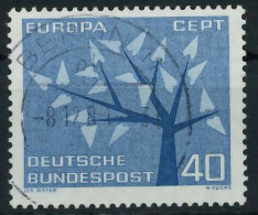 BRD BUND 1962 Nr 384 Zentrisch Gestempelt X69B542 - Oblitérés