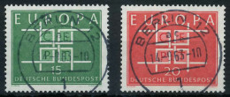 BRD BUND 1963 Nr 406-407 Zentrisch Gestempelt X69B57E - Usati