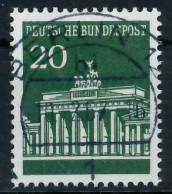 BRD BUND DS BRANDENBURGER TOR Nr 507v Zentrisch Gestempelt X69B67E - Used Stamps
