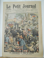 Le Petit Journal N°775 – 24 Septembre 1905  - Tremblements De Terre En Calabre :Victor-Emmanuel– Bakou : Troupes Russes - Le Petit Journal