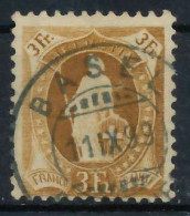 SCHWEIZ STEHENDE HELVETIA Nr 64XA Gestempelt X6AA586 - Used Stamps