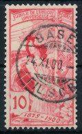 SCHWEIZ 1900 Nr 72IIIa Zentrisch Gestempelt X6AA632 - Oblitérés