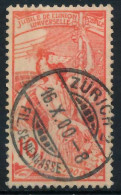 SCHWEIZ 1900 Nr 72IIa Zentrisch Gestempelt X6AA672 - Oblitérés