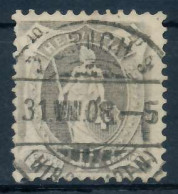 SCHWEIZ STEHENDE HELVETIA Nr 91D Zentrisch Gestempelt X6AA756 - Used Stamps