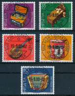 SCHWEIZ PRO PATRIA Nr 1296-1300 Zentrisch Gestempelt X6AA996 - Used Stamps