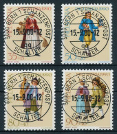 SCHWEIZ PRO PATRIA Nr 1417-1420 Zentrisch Gestempelt X6AA9AA - Used Stamps