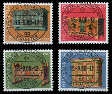 SCHWEIZ PRO PATRIA Nr 1345-1348 Zentrisch Gestempelt X6AA99A - Used Stamps