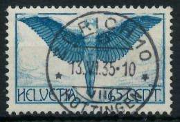 SCHWEIZ FLUGMARKEN Nr 189xI Zentrisch Gestempelt X6B60BE - Used Stamps