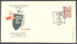 .Yugoslavia, 1964-05-01, Croatia, Pula, Month Of Protection At Work, Special Postmark & Cover - Other & Unclassified