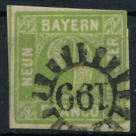 BAYERN MÜHLRADSTEMPEL AUF Nr 5III GMR 199 ZENTR X6FA8B6 - Used