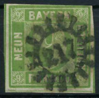 BAYERN MÜHLRADSTEMPEL AUF Nr 5III GMR 217 ZENTR X6FA8BA - Used