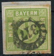 BAYERN MÜHLRADSTEMPEL AUF Nr 5III GMR 317 ZENTR X6FA8CE - Used