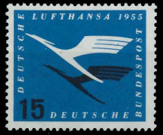 BRD BUND 1955 Nr 207Va Gestempelt X6FA9D6 - Used Stamps