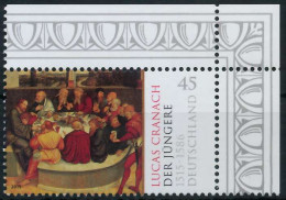 BRD BUND 2015 Nr 3181 Postfrisch ECKE-ORE X753ECA - Unused Stamps