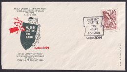 .Yugoslavia, 1964-05-01, Croatia, Varaždin, Month Of Protection At Work, Special Postmark & Cover - Autres & Non Classés