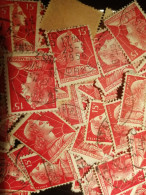Un Lot De Marianne De Muller 1011  1011B Et 1011C YT - Used Stamps