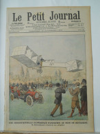 Le Petit Journal N°836 – 25 Novembre 1906 – Aviation Santos-Dumont  Aéroplane – Indes Néerlandaises Chasse à L’éléphant - Le Petit Journal