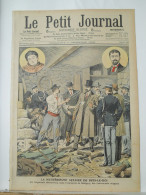 Le Petit Journal N°838 – 9 Décembre 1906 – Affaire De Bois-le-Roi – Maroc : Ravitaillement De Navires  En Rade De Tanger - Le Petit Journal