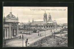 AK London, Franco-British Exhibition 1908, In Court Of Arts  - Exhibitions