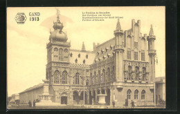 AK Gand, Exposition Internationale Et Universelle 1913, Le Pavillon De Bruxelles  - Ausstellungen