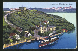 AK Leoni, Ortsansicht Mit Starnberger See  - Starnberg