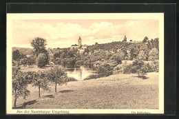 AK Naumburg, Ansicht Aus Der Naumburger Umgebung  - Naumburg (Saale)