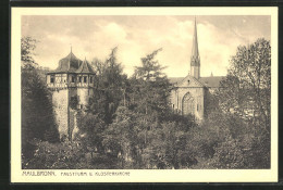 AK Maulbronn, Faustturm Und Klosterkirche  - Andere & Zonder Classificatie