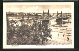 AK Mannheim, Blick Zur Friedrichsbrücke  - Mannheim