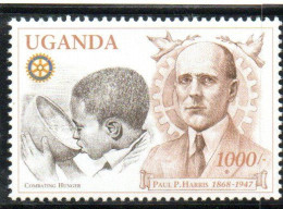 1997 June 2 Rotary Uganda Paul Harris 50th Anniversary Of Death - Rotary Club