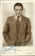 CPA Schauspieler Willy Fritsch, Portrait, Autogramm - Acteurs