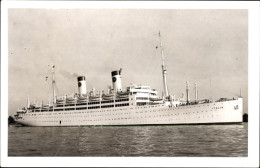 Photo CPA Passagierschiff MS Italia, Home Lines - Other & Unclassified