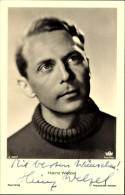 CPA Schauspieler Heinz Welzel, Portrait, Autogramm - Actors